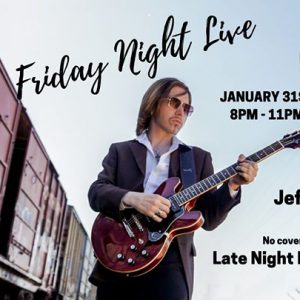 Friday Night Live Featuring Jeffrey James Trio